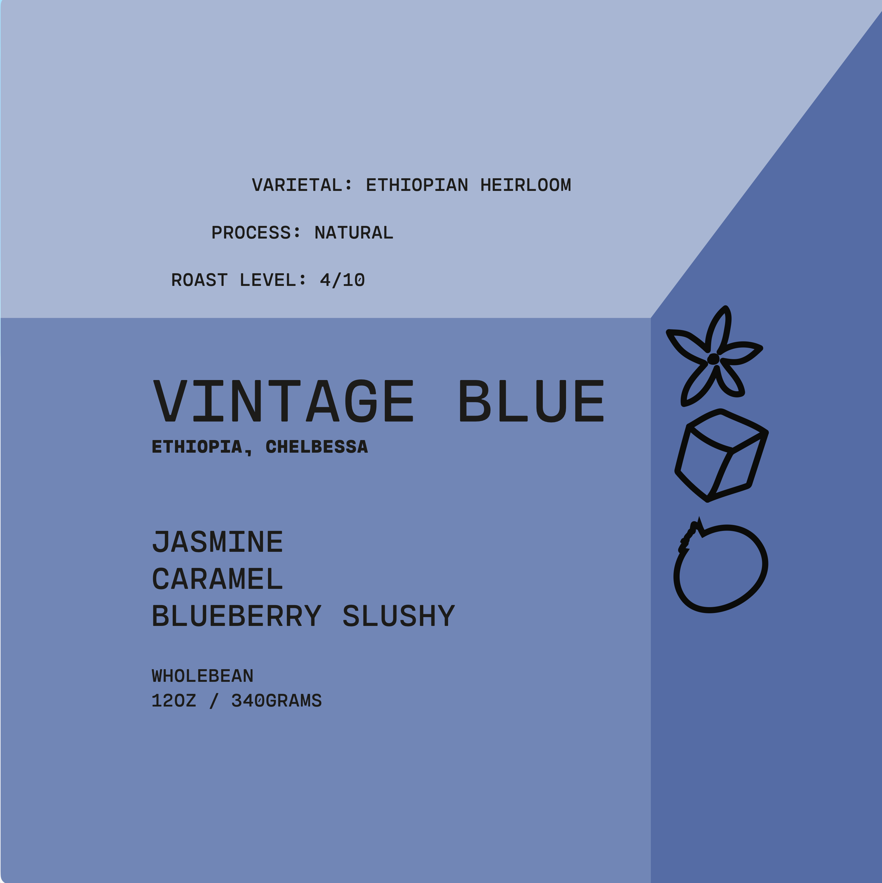 Vintage Blue